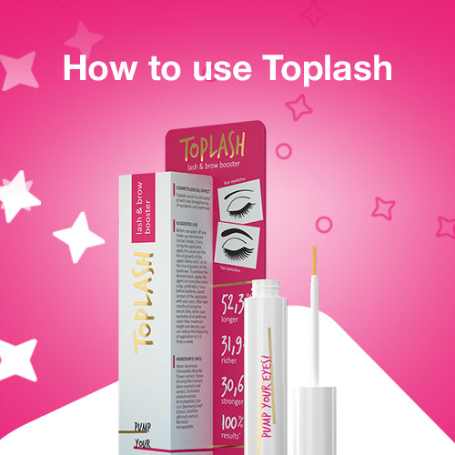 How to Use Toplash and Apply Lash Growth Serum Correctly