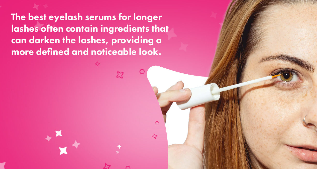 Best eyelash serum for longer lashes and natural lash growth