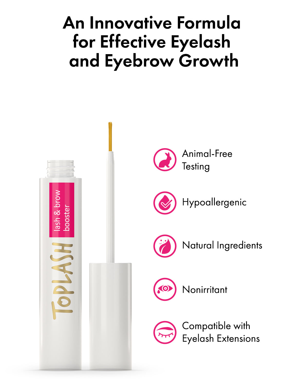 Toplash Lash & Brow Serum — 3ml – Toplash Cosmetics
