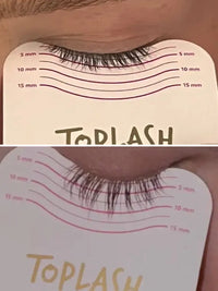Toplash serum Before and After XS