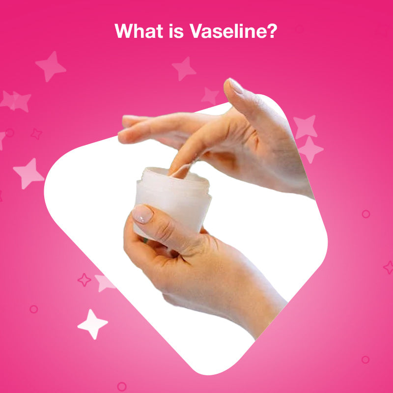 Vaseline is petroleum jelly used as an occlusive conditioner rather than a lash growth active