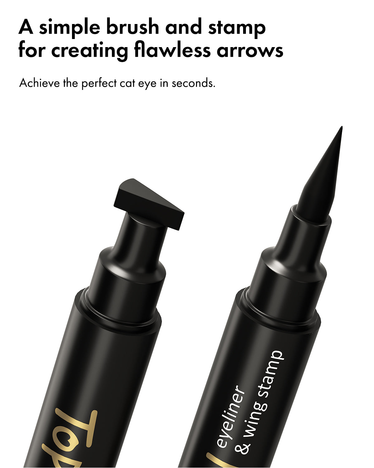 Toplash Liquid Eyeliner & Wing Stamp