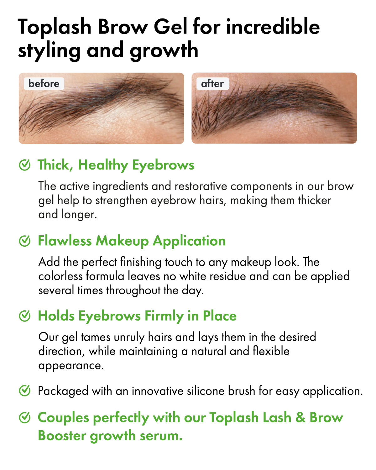 Toplash Fix & Grow Brow Gel