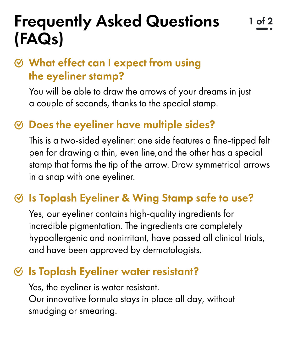 Toplash Liquid Eyeliner & Wing Stamp